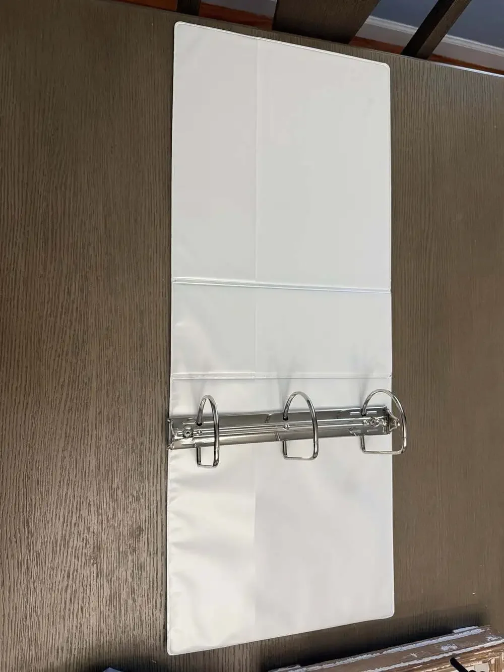 3 Ring Binder, Slant D-Ring, View, Pockets (5 Inch, White)